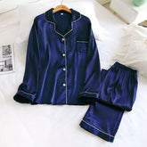 Black and blue with white line