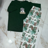 Green Leaf Print