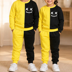 Yellow & Black Winter Suit