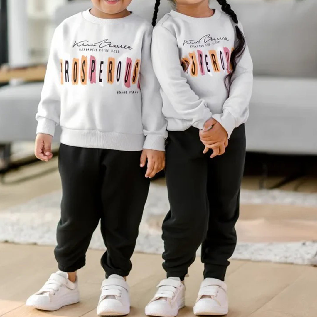 Designer Hosiery Cotton Printed Full Sleeve T-shirt With  Clothing Set