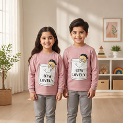 XuBa Children T-shirt Long Sleeve Pure Cotton With Trousers