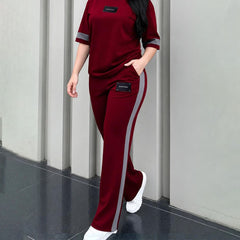 Girls Tracksuits Maroon